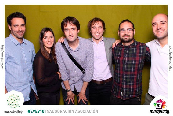 10 años en 3D, emprendimientos y aprendizajes 9 Inauguración Asociación EuskalValley EVEV102013. Fundadores Euskal Valley