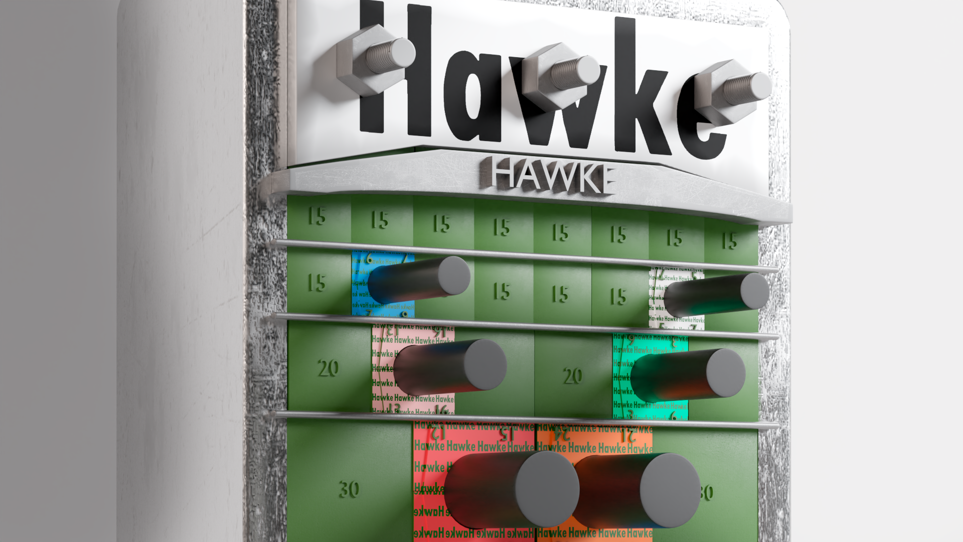 Render 3D Producto Industrial