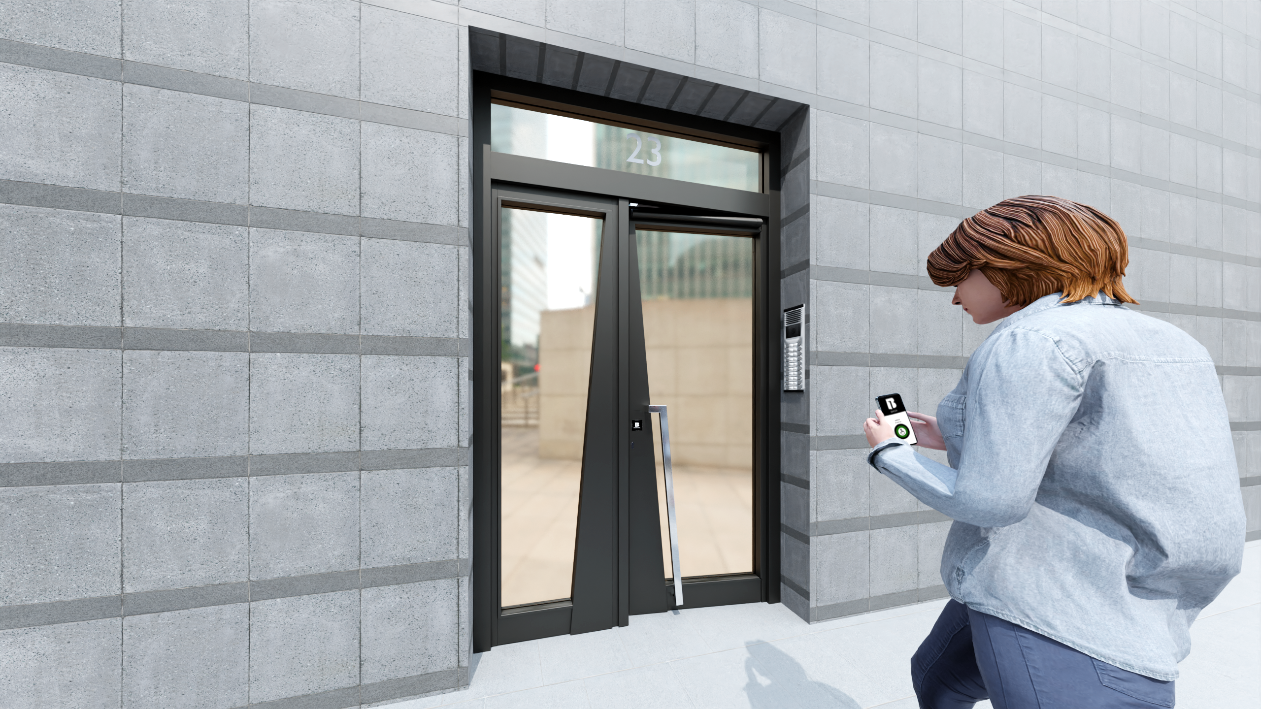 Render 3D hiper-realista de Producto Amaia Elu